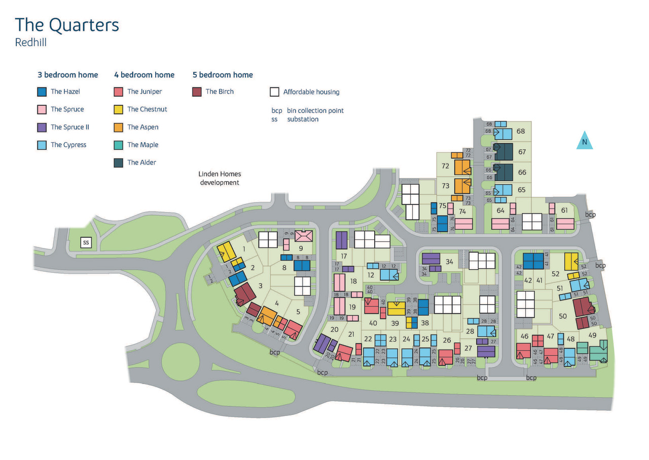 The Quarters New Homes in Redhill for Sale, New Build Houses near